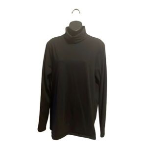 Eddie Bauer ladies outdoor TXL charcoal turtle neck.